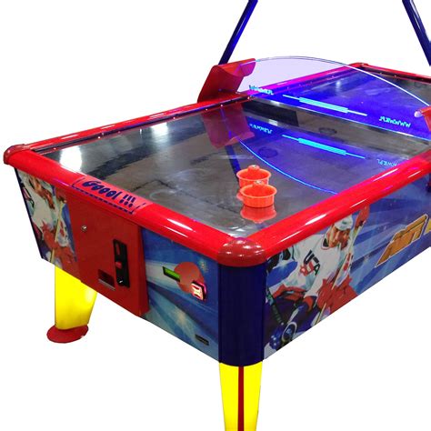 Reconditioned Wik Gold 8ft Commercial Air Hockey Table Liberty Games