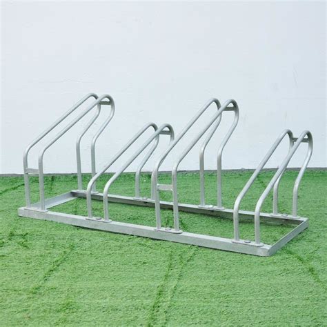 Hot Galvanized High Low Steel Bike Display Stand Parking Storage Racks