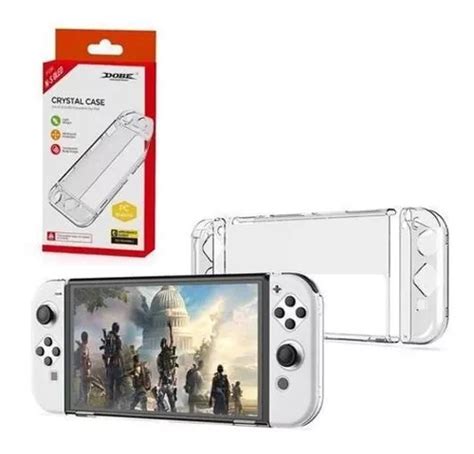 Funda Transparente Rigida Protectora Nintendo Switch Oled Envío gratis