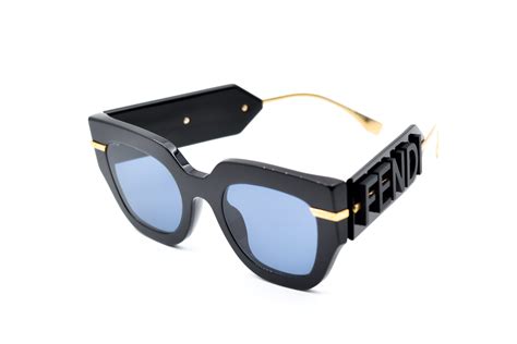 Fendi Black/Gold - Optika Lila R