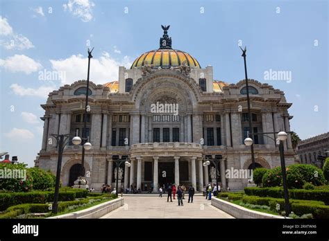 Palacio De Bellas Artes Palace Of Fine Arts Construction Started