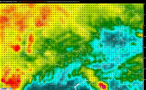 Meteonews Bis Zum Ende Der Woche Zum Teil Viel Niederschlag M Rz