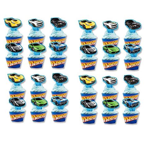 Buy Pcs Monster Truck Cake Topper Birthday Party Supplies Hot Car