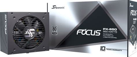 Customer Reviews: Seasonic FOCUS PX-850, 850W 80+ Platinum PSU, Full ...