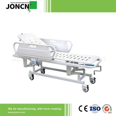 Emergency Patient Stretcher Trolley Manual Transfer Ambulance Transport