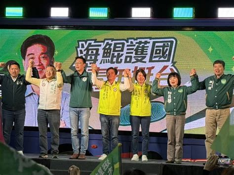 林飛帆帶民進黨「國務青」助講 為吳琪銘站台 政治 中央社 Cna