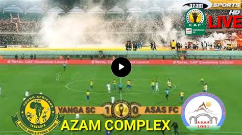 LIVE TAZAMA GOLI LA 1 LIKIFUNGWA NA AZIZI KI YANGA SC VS ASAS 1