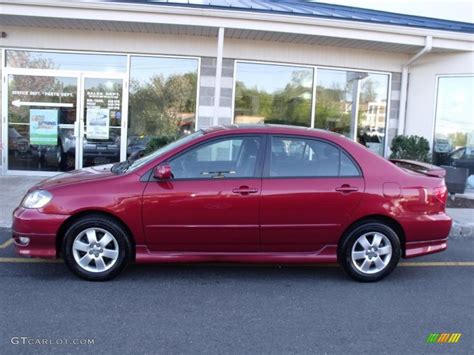 2007 Impulse Red Pearl Toyota Corolla S 30367969 Photo 2 GTCarLot