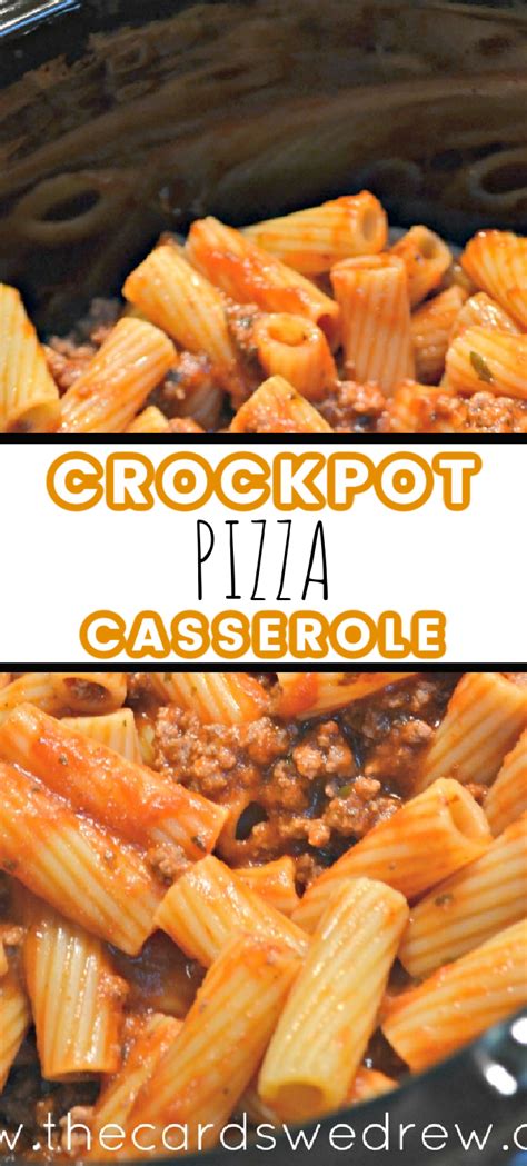 Pizza Casserole Crockpot Artofit