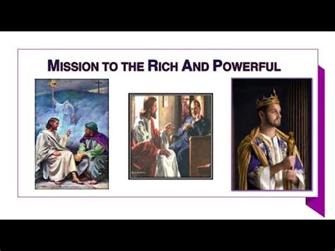 Mission To The Rich And Powerful Dr Espinet Sabbath School Class Youtube