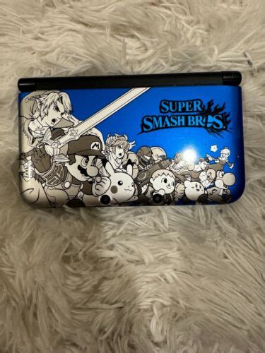 Nintendo 3DS XL Super Smash Edition Blue Excellent Condition