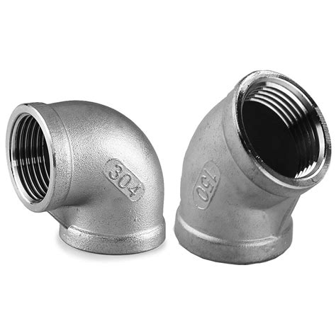 SS304 316 Stainless Steel 90 180degree Pipe Fitting Elbow Butt Weld Bw