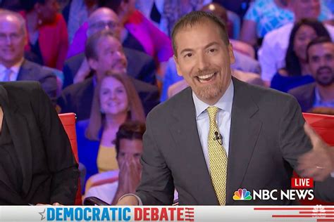 Chuck Todd mucked up the Democratic debate.