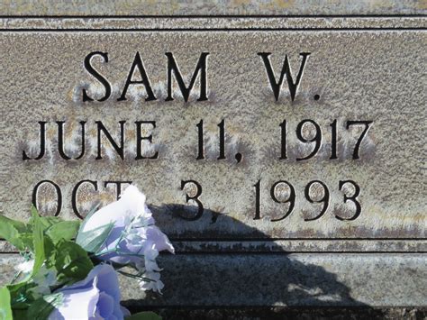 William Samuel Sam Gammill Find A Grave Memorial