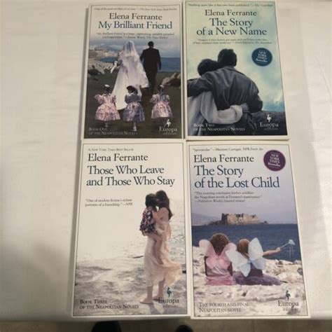 Neapolitan Novels Elena Ferrante 4 Book Series Complete Set LIKE NEW EBay