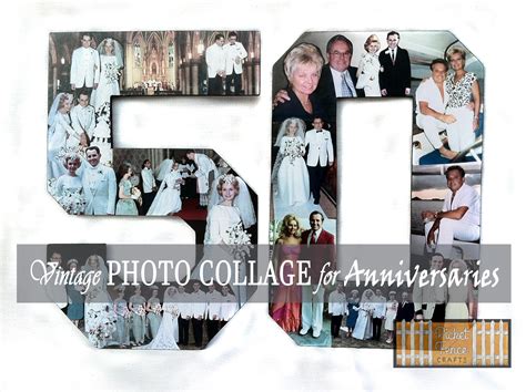 25th Anniversary Photo Collage Birthday Collage Wedding Etsy