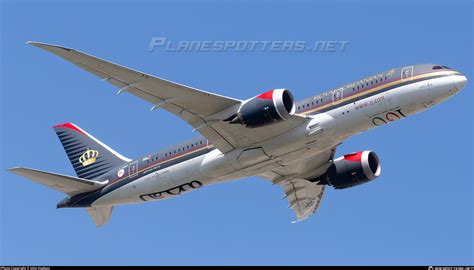 JY BAB Royal Jordanian Boeing 787 8 Dreamliner Photo By John Hudson