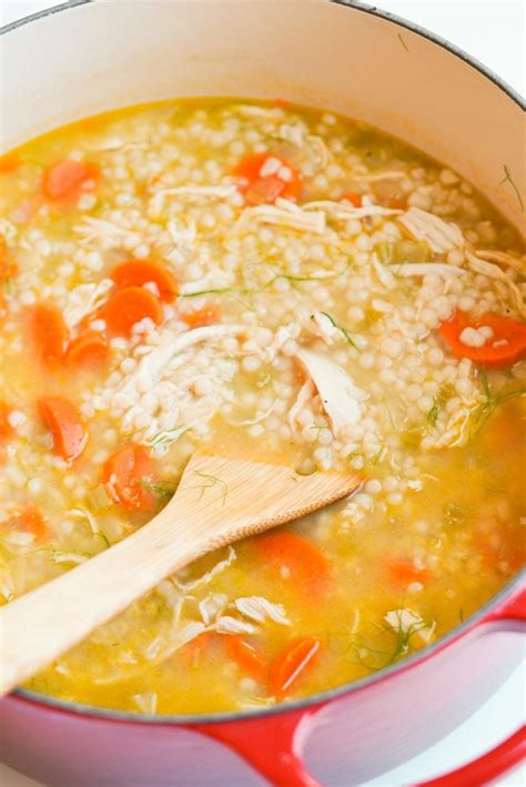 Chicken Couscous Soup - Wellness by Kay