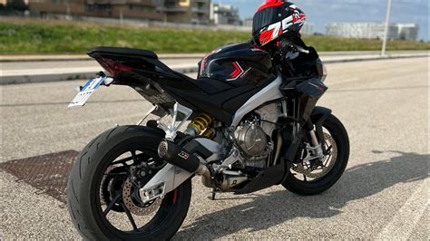 Aprilia Tuono 660 Factory 660 Qd Exhaust Vs Stock YouTube