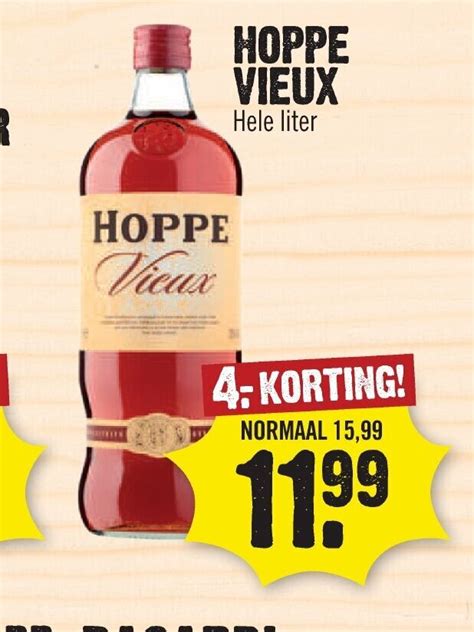 Hoppe Vieux Aanbieding Bij Dirk