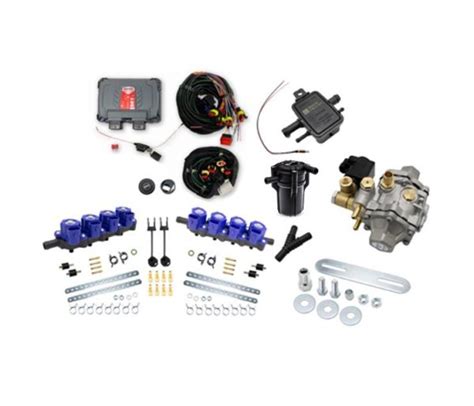 Комплект ГБО OMVL Saver-8 CNG (AT12 SUPER 250 kW, рампа Gemini, фильтр ...