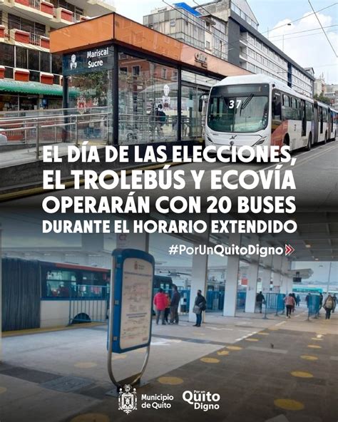 Empresa De Pasajeros Quito On Twitter Rt Municipioquito 📰 Boletín