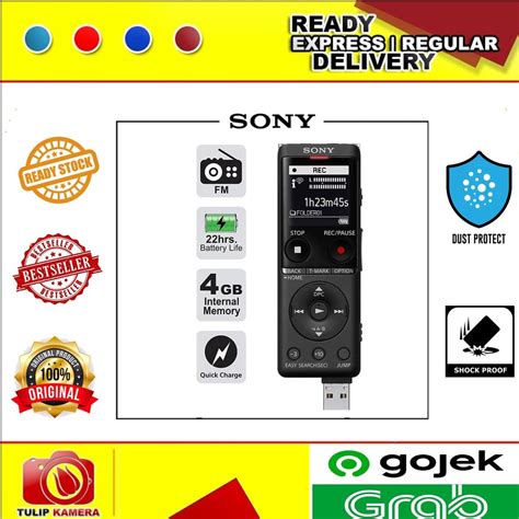 Jual Sony Icd Ux F Voice Recorder Shopee Indonesia