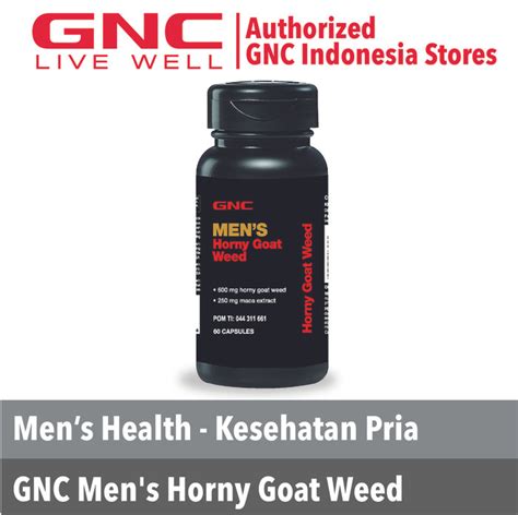 Jual GNC Mens Horny Goat Weed 60 Kapsul 066312 Jakarta Selatan