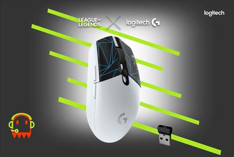 Logitech Mouse Inalambrico G Ed Lol Kda Lightspeed Dpi