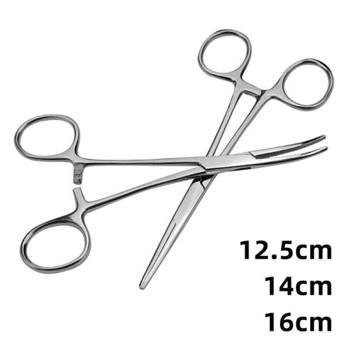 1Pc Stainless Steel Hemostatic Forceps Surgical Forceps Tool Hemostat