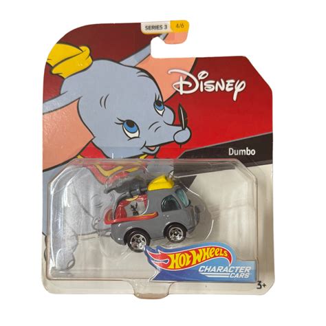 Hot Wheels Character Cars Disney Dumbo Mattel Shopee Brasil