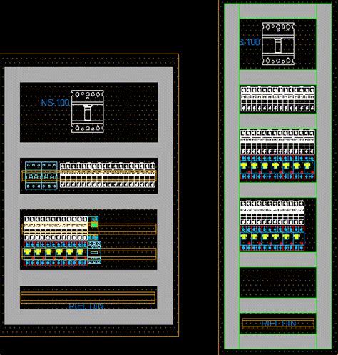 Quadri Elettrici In Autocad Libreria Cad