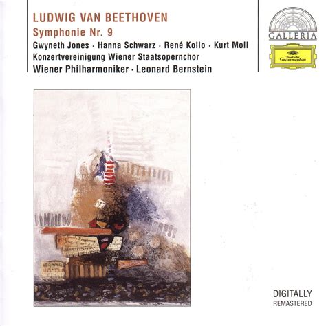 BEETHOVEN Symphonie No 9 Bernstein Deutsche Grammophon