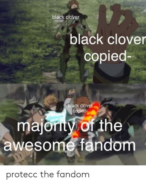 Black Clover Memes Memes Clover Anime Memes