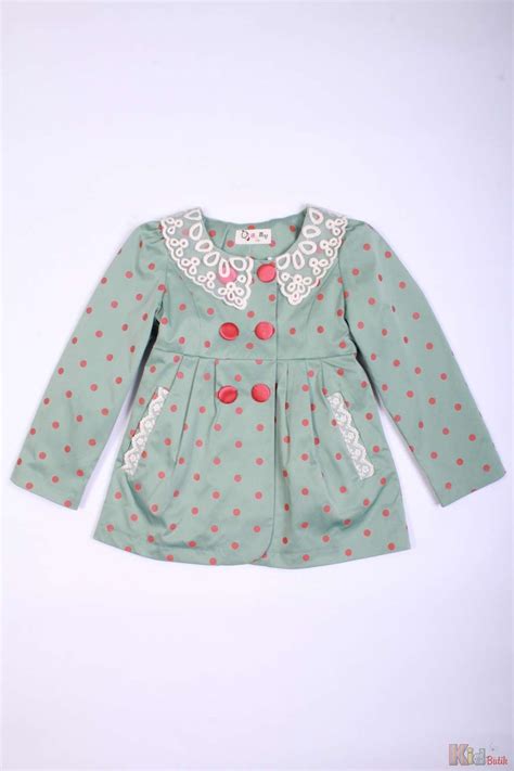 Плащ для девочки в горошек 2100000282562 ᐈ Купить недорого в KidButik ...