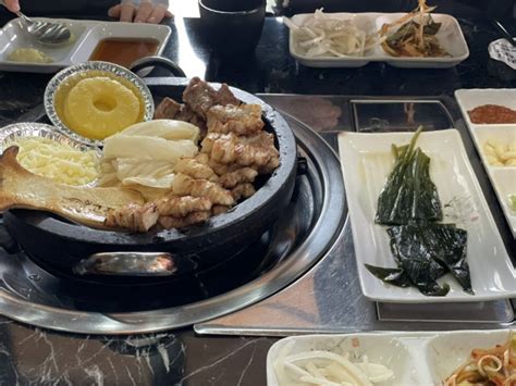 장유고기맛집 고품사 구워서 나오는 김해율하삼겹살 네이버 블로그