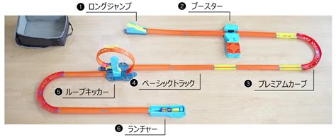 Amazon co jp ホットウィール Hot Wheels トラックビルダー ループキッカー パック ミニカー 台付 才 GLC おもちゃ