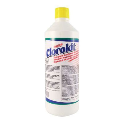 CLOROKIT Flacone Lt 1 DETERGENTI BAGNI DETERGENZA I Love Clean