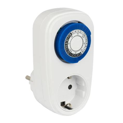 Купить Розеточный механический таймер SMT-48p 16A суточный EKF PROxima ...