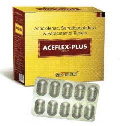 Aceflex Plus 100 Mg 500 Mg Tablet CIPLA Fitbynet