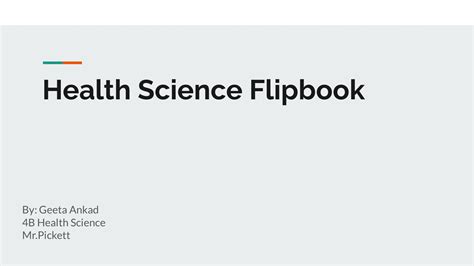 Health Science Flipbook Geeta Ankad Page Flip Pdf Online