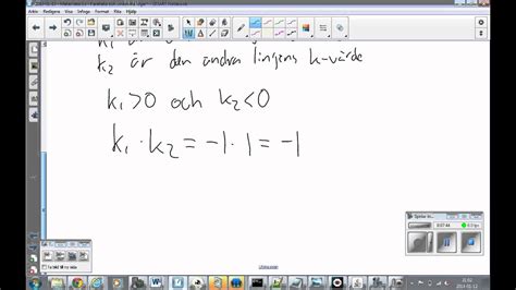 2014 01 13 Matematik 1c Parallella och vinkelräta linjer YouTube