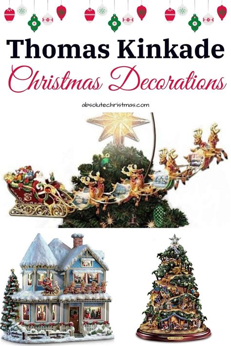 Top Magical Thomas Kinkade Christmas Decorations