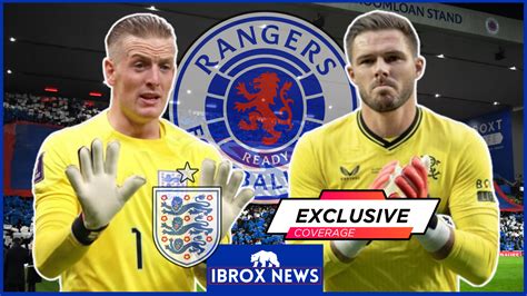 Rangers Jack Butland Could Be England Number One Despite Snub