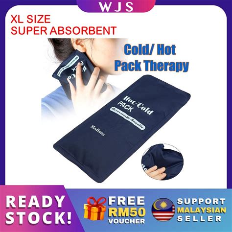Super Large Super Absorbent Wjs Premium Reusable Cold Hot Therapy Gel Pad Ice Pack Back Pain