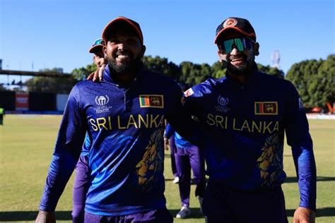 Icc World Cup Qualifier Sri Lanka Advance Into Super Six Stage After