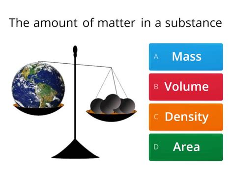 Mass volume density - Quiz