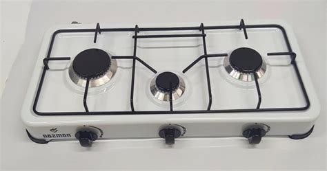 Газова плитка настільна на 3 конфорки зі штуцером – фото, відгуки ...