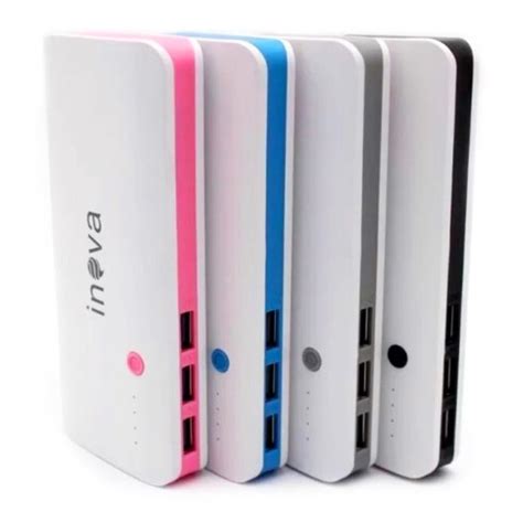 Power Bank 10000mah 3 Entradas Usb Lanterna Led Inova Submarino