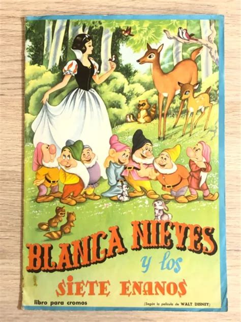 Album Cromos Completo Blancanieves Y Los Siete Enanitos Fher